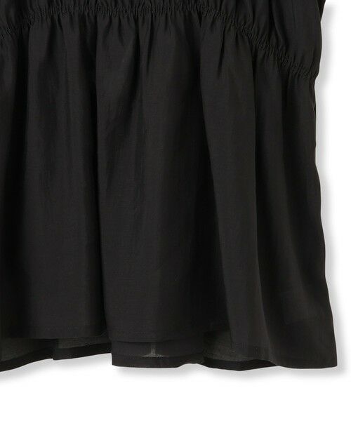 Droite lautreamont / ドロワットロートレアモン シャツ・ブラウス | 【WEB限定】シルキーシャーリングブラウス≪手洗い可能≫ | 詳細18