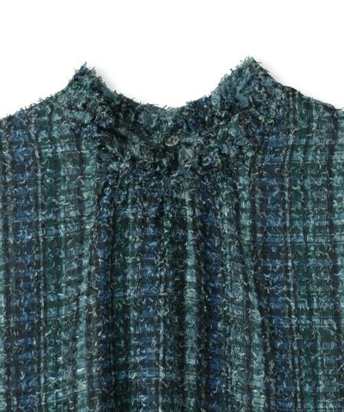 Droite lautreamont / ドロワットロートレアモン シャツ・ブラウス | 【WEB限定】カットジャガードチェックプリントブラウス | 詳細10