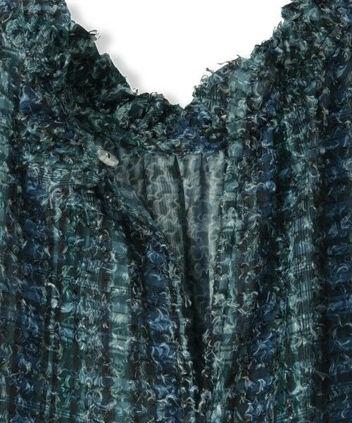 Droite lautreamont / ドロワットロートレアモン シャツ・ブラウス | 【WEB限定】カットジャガードチェックプリントブラウス | 詳細11