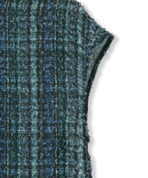 Droite lautreamont / ドロワットロートレアモン シャツ・ブラウス | 【WEB限定】カットジャガードチェックプリントブラウス | 詳細12