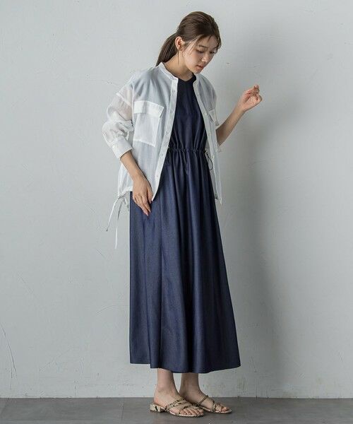 Droite lautreamont / ドロワットロートレアモン シャツ・ブラウス | セミシアードロストシャツ≪手洗い可能≫ | 詳細8