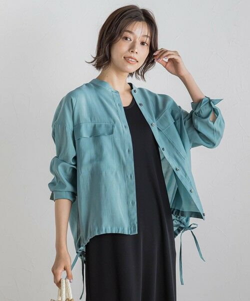 Droite lautreamont / ドロワットロートレアモン シャツ・ブラウス | セミシアードロストシャツ≪手洗い可能≫ | 詳細20