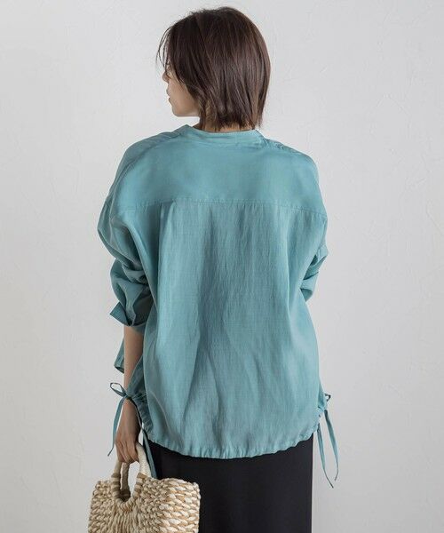 Droite lautreamont / ドロワットロートレアモン シャツ・ブラウス | セミシアードロストシャツ≪手洗い可能≫ | 詳細21