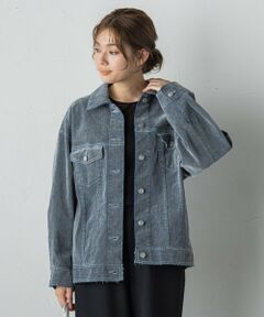 Droite lautreamont / ドロワットロートレアモン テーラードジャケット | FLOCK on DENIMジャケット≪手洗い可能≫