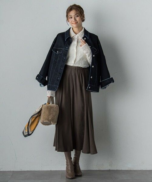 Droite lautreamont / ドロワットロートレアモン テーラードジャケット | FLOCK on DENIMジャケット≪手洗い可能≫ | 詳細1