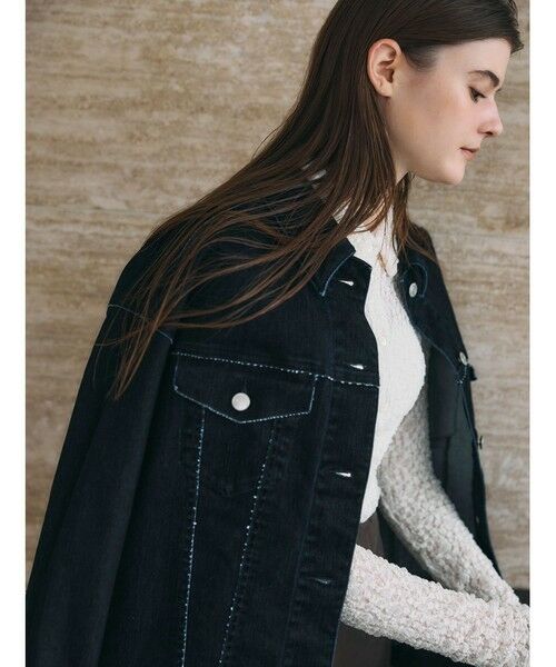 Droite lautreamont / ドロワットロートレアモン テーラードジャケット | FLOCK on DENIMジャケット≪手洗い可能≫ | 詳細10