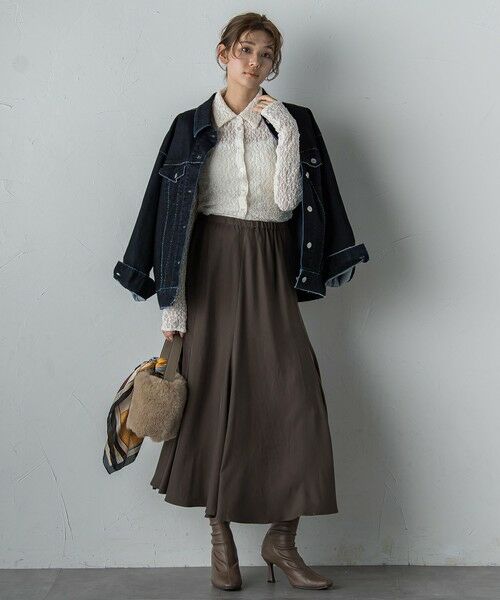 Droite lautreamont / ドロワットロートレアモン テーラードジャケット | FLOCK on DENIMジャケット≪手洗い可能≫ | 詳細4