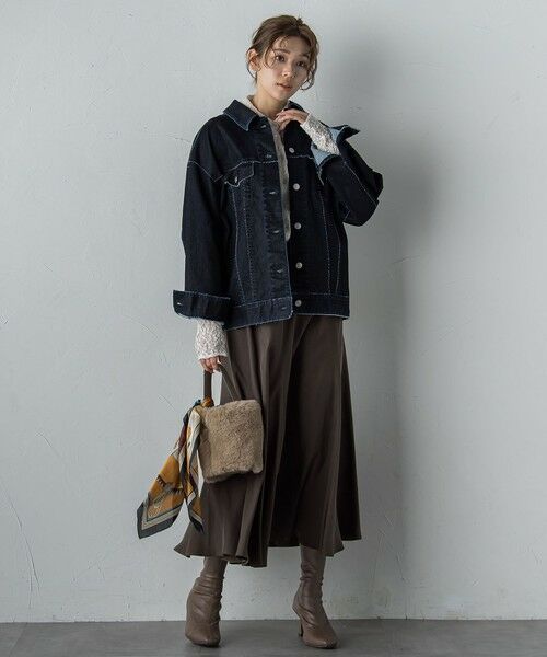 Droite lautreamont / ドロワットロートレアモン テーラードジャケット | FLOCK on DENIMジャケット≪手洗い可能≫ | 詳細5