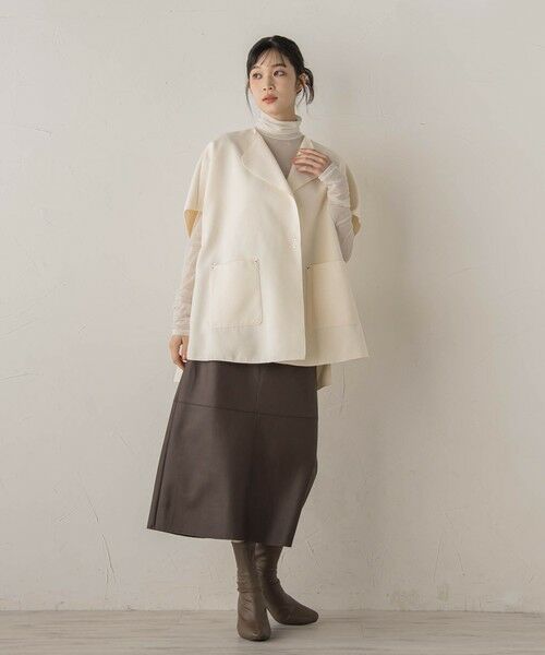 Droite lautreamont / ドロワットロートレアモン テーラードジャケット | Wフェイスケープ | 詳細4