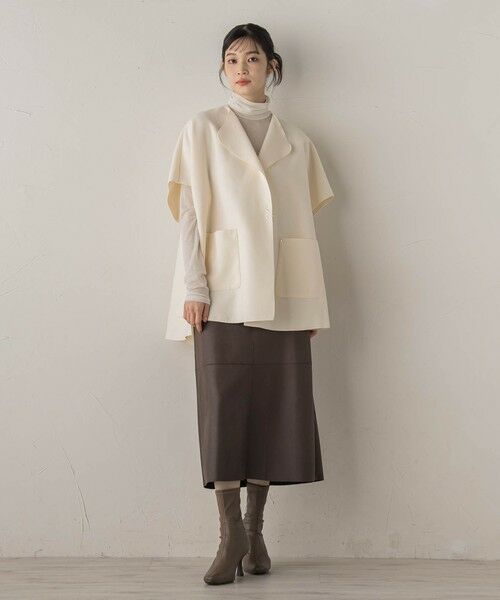 Droite lautreamont / ドロワットロートレアモン テーラードジャケット | Wフェイスケープ | 詳細1