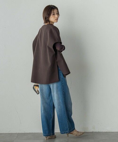 Droite lautreamont / ドロワットロートレアモン テーラードジャケット | Wフェイスケープ | 詳細12