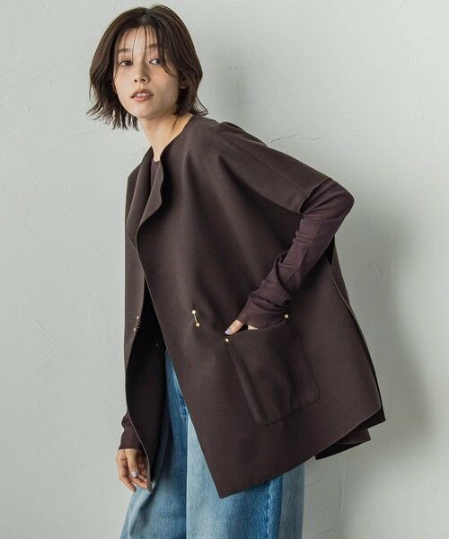 Droite lautreamont / ドロワットロートレアモン テーラードジャケット | Wフェイスケープ | 詳細15