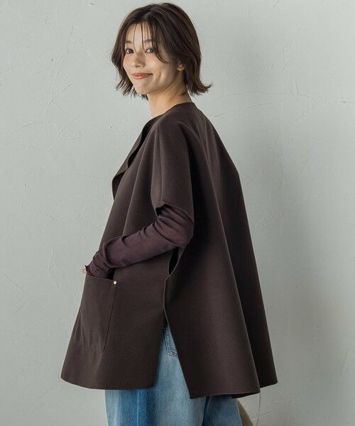 Droite lautreamont / ドロワットロートレアモン テーラードジャケット | Wフェイスケープ | 詳細16