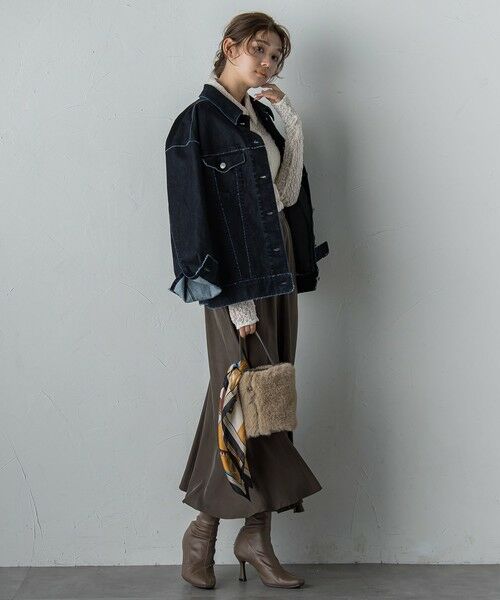 Droite lautreamont / ドロワットロートレアモン カットソー | フラワーシャーリングレースカットソー≪洗濯機で洗える≫ | 詳細8