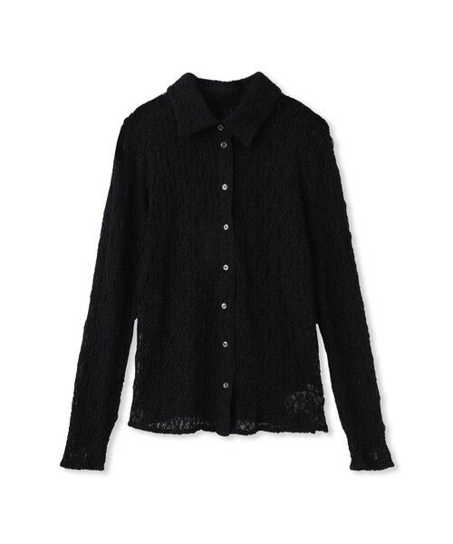 Droite lautreamont / ドロワットロートレアモン カットソー | フラワーシャーリングレースカットソー≪洗濯機で洗える≫ | 詳細20