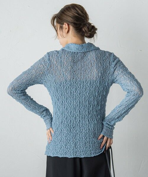 Droite lautreamont / ドロワットロートレアモン カットソー | フラワーシャーリングレースカットソー≪洗濯機で洗える≫ | 詳細26