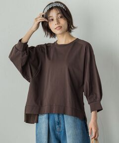 Droite lautreamont / ドロワットロートレアモン カットソー | 布帛ドッキングカットソー≪手洗い可能≫