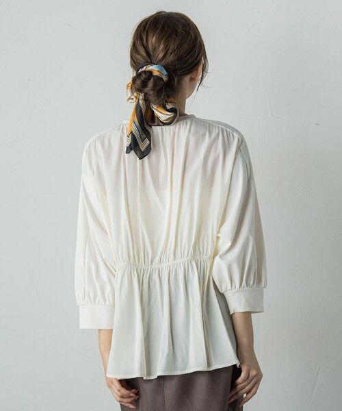 Droite lautreamont / ドロワットロートレアモン カットソー | 布帛ドッキングカットソー≪手洗い可能≫ | 詳細5