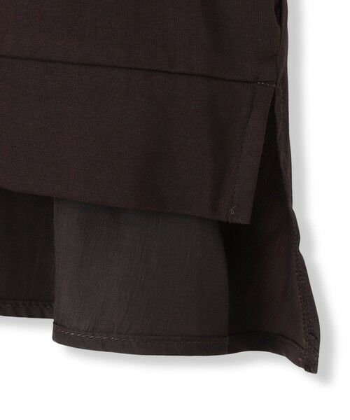 Droite lautreamont / ドロワットロートレアモン カットソー | 布帛ドッキングカットソー≪手洗い可能≫ | 詳細18