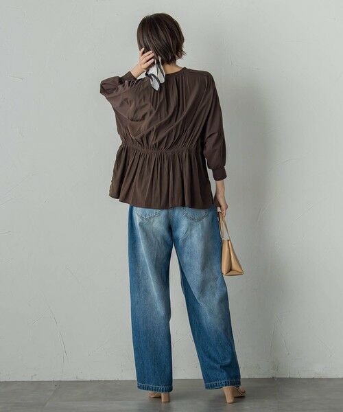 Droite lautreamont / ドロワットロートレアモン カットソー | 布帛ドッキングカットソー≪手洗い可能≫ | 詳細10