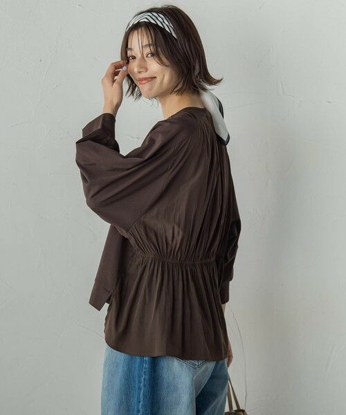 Droite lautreamont / ドロワットロートレアモン カットソー | 布帛ドッキングカットソー≪手洗い可能≫ | 詳細12