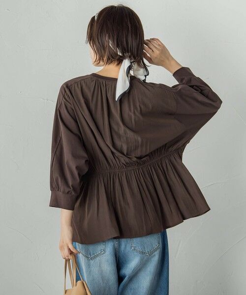 Droite lautreamont / ドロワットロートレアモン カットソー | 布帛ドッキングカットソー≪手洗い可能≫ | 詳細13