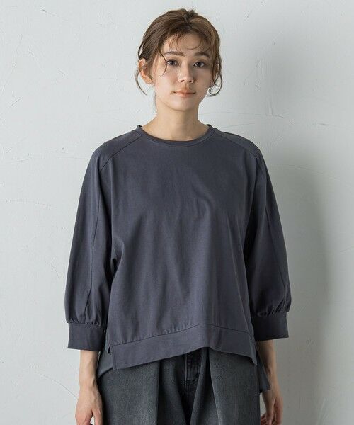 Droite lautreamont / ドロワットロートレアモン カットソー | 布帛ドッキングカットソー≪手洗い可能≫ | 詳細25