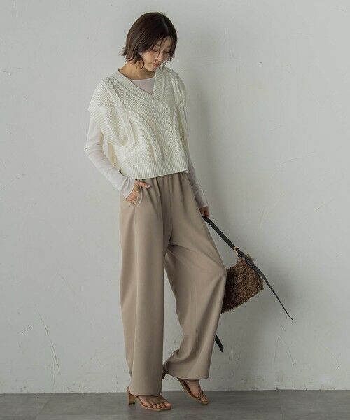 Droite lautreamont / ドロワットロートレアモン ニット・セーター | コットンサラチュールカットソー≪手洗い可能≫ | 詳細9