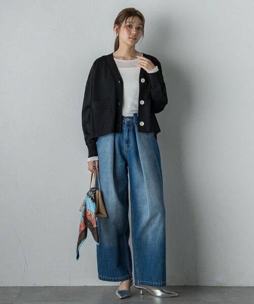 Droite lautreamont / ドロワットロートレアモン ニット・セーター | コットンサラチュールカットソー≪手洗い可能≫ | 詳細13