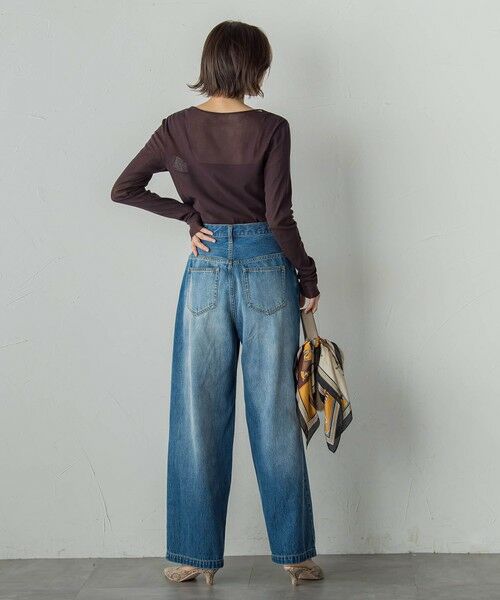 Droite lautreamont / ドロワットロートレアモン ニット・セーター | コットンサラチュールカットソー≪手洗い可能≫ | 詳細25