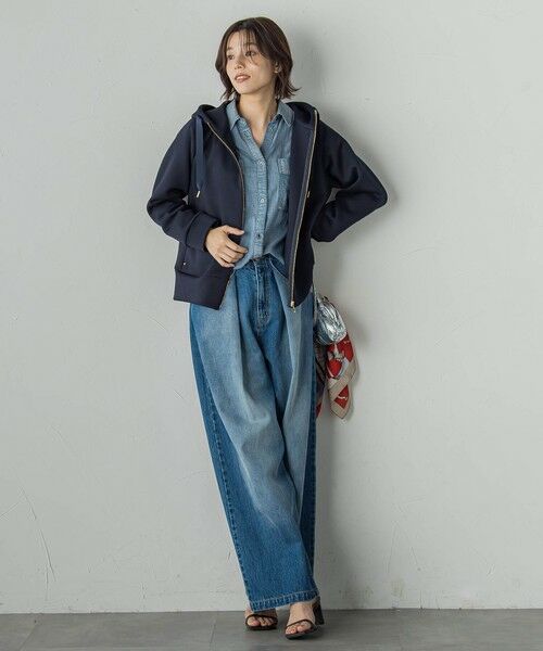 Droite lautreamont / ドロワットロートレアモン カットソー | カルゼダンボールパーカー≪手洗い可能≫ | 詳細2