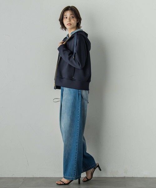 Droite lautreamont / ドロワットロートレアモン カットソー | カルゼダンボールパーカー≪手洗い可能≫ | 詳細3