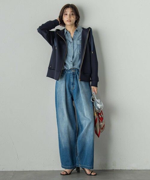 Droite lautreamont / ドロワットロートレアモン カットソー | カルゼダンボールパーカー≪手洗い可能≫ | 詳細5