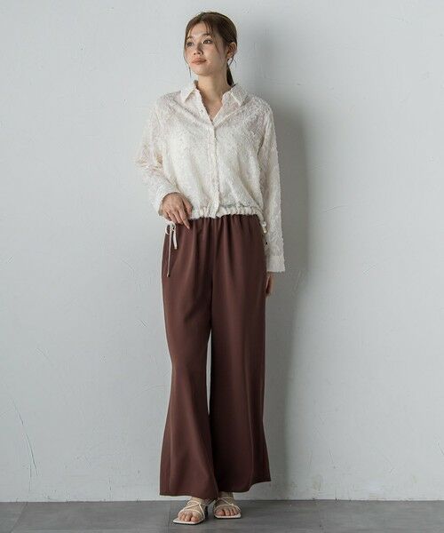 Droite lautreamont / ドロワットロートレアモン その他パンツ | 強撚2WAYパンツ≪洗濯機で洗える≫ | 詳細14