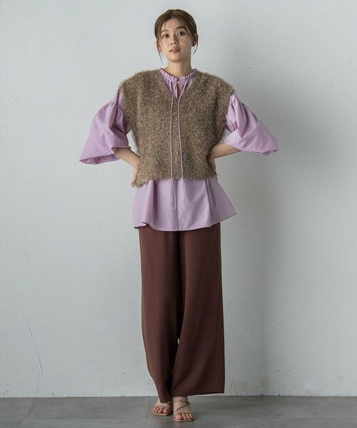 Droite lautreamont / ドロワットロートレアモン その他パンツ | 強撚2WAYパンツ≪洗濯機で洗える≫ | 詳細20