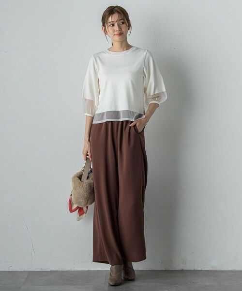 Droite lautreamont / ドロワットロートレアモン その他パンツ | 強撚2WAYパンツ≪洗濯機で洗える≫ | 詳細23