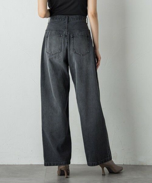 Droite lautreamont / ドロワットロートレアモン その他パンツ | タックデニムパンツ≪洗濯機で洗える≫ | 詳細5