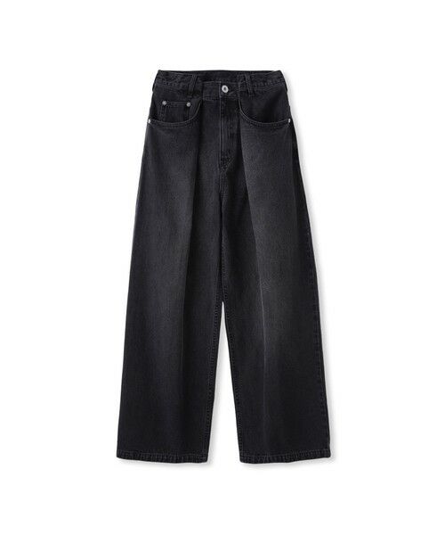 Droite lautreamont / ドロワットロートレアモン その他パンツ | タックデニムパンツ≪洗濯機で洗える≫ | 詳細13