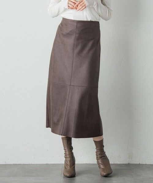 Droite lautreamont / ドロワットロートレアモン ミニ・ひざ丈スカート | マシュマロコーティングスカート≪手洗い可能≫ | 詳細19