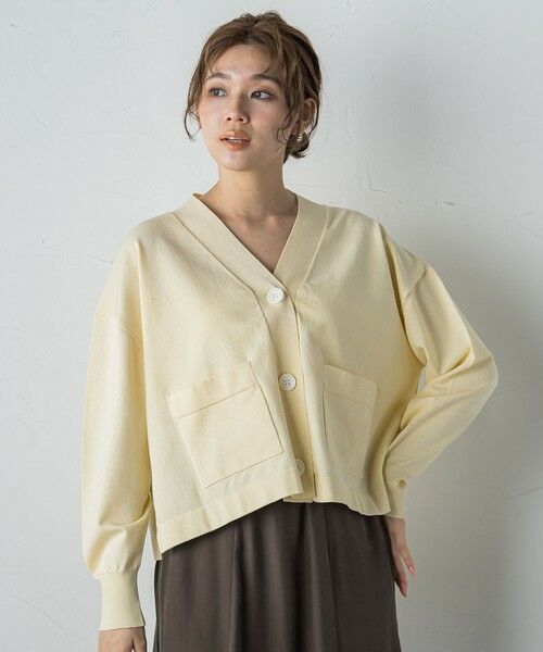 Droite lautreamont / ドロワットロートレアモン カーディガン・ボレロ | Vネックカーディガン≪手洗い可能≫ | 詳細13