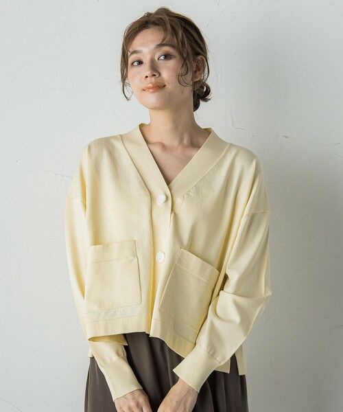 Droite lautreamont / ドロワットロートレアモン カーディガン・ボレロ | Vネックカーディガン≪手洗い可能≫ | 詳細14