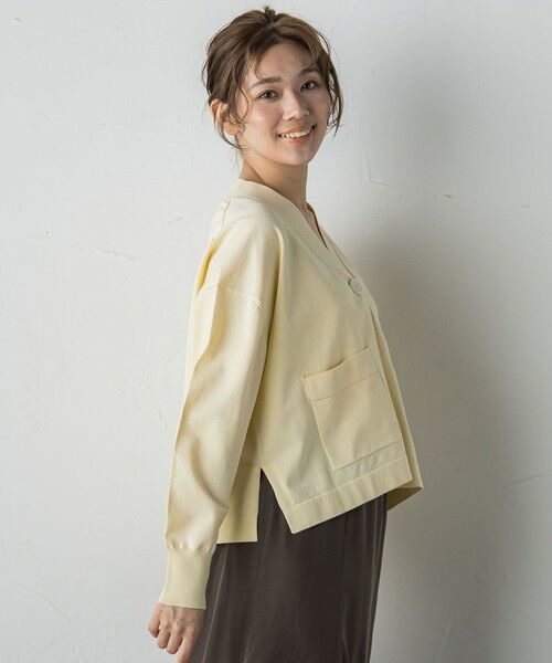 Droite lautreamont / ドロワットロートレアモン カーディガン・ボレロ | Vネックカーディガン≪手洗い可能≫ | 詳細15