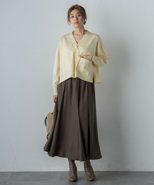 Droite lautreamont / ドロワットロートレアモン カーディガン・ボレロ | Vネックカーディガン≪手洗い可能≫ | 詳細10