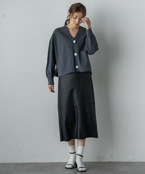 Droite lautreamont / ドロワットロートレアモン カーディガン・ボレロ | Vネックカーディガン≪手洗い可能≫ | 詳細17