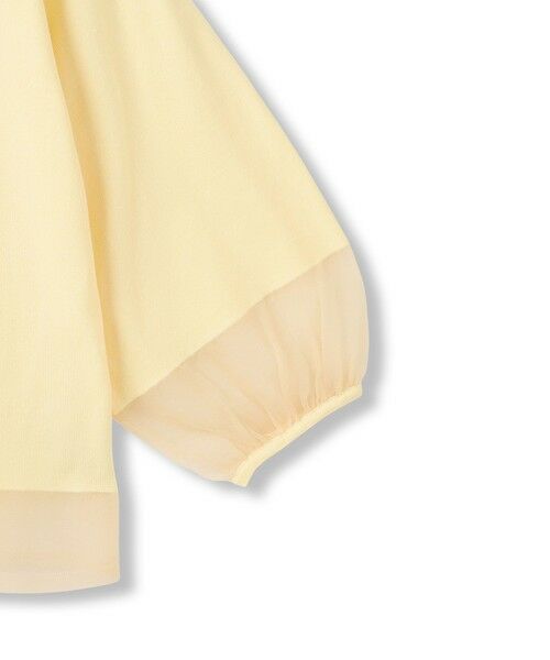 Droite lautreamont / ドロワットロートレアモン ニット・セーター | シアー切替えニット≪手洗い可能≫ | 詳細25