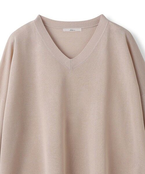 Droite lautreamont / ドロワットロートレアモン ニット・セーター | Vネックバイカラープルオーバー≪手洗い可能≫ | 詳細20