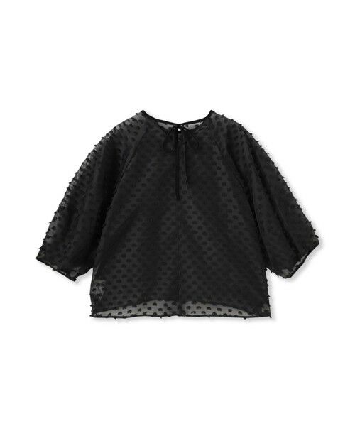 Droite lautreamont / ドロワットロートレアモン シャツ・ブラウス | ポンポンジャガードブラウス≪洗濯機で洗える≫ | 詳細23