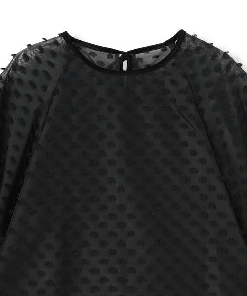 Droite lautreamont / ドロワットロートレアモン シャツ・ブラウス | ポンポンジャガードブラウス≪洗濯機で洗える≫ | 詳細24