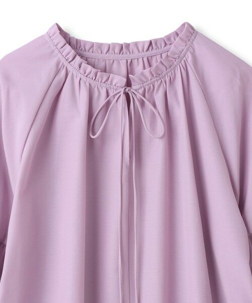 Droite lautreamont / ドロワットロートレアモン シャツ・ブラウス | セミシアーフリルブラウス≪洗濯機で洗える≫ | 詳細28