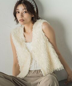 ドロワットロートレアモン キルティングファーベスト ドロワットロートレアモン キルティングファーベスト WEB限定